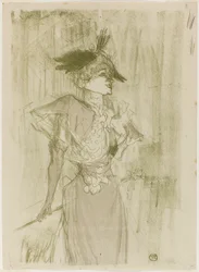 Mademoiselle Marcelle Lender, debout