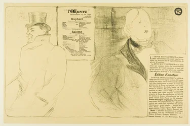 Oscar Wilde et Romain Coolus—Programme pour Raphaël et Salomé