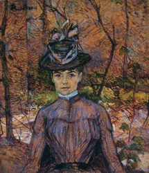 Portrait de Suzanne Valadon (Madame Suzanne Valadon, artiste peintre)
