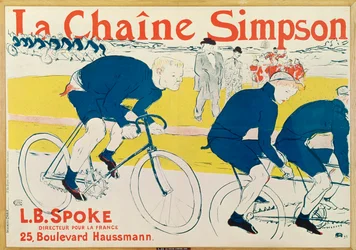 Affiche pour La Chaine Simpson - chaînes de vélo