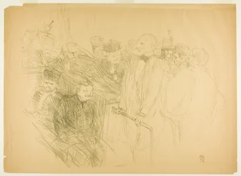 Le procès Arton, Ribot témoignant (deuxième planche)