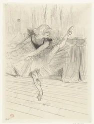 Portrait de la danseuse Ida Heath