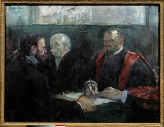 Un examen à la Faculté de Médecine de Paris en 1901