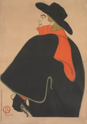 Aristide Bruant, dans son cabaret