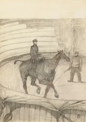 Au Cirque: Travail de Répétition, 1899