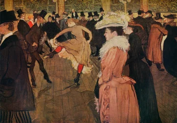 Au Moulin Rouge, la Danse, 1890, 1934