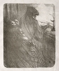 Au pied du Sinaï : La Prière des Juifs Polonais, 1898