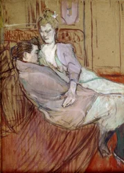 Étude pour Les deux amies