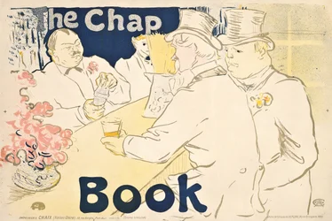 Bar irlandais et américain, Rue Royale - affiche pour "The Chap Book", 1895