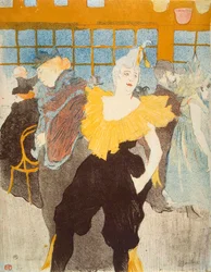 La Clownesse au Moulin Rouge, 1897