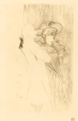 Lender et Auguez dans La chanson de fortunio, 1895