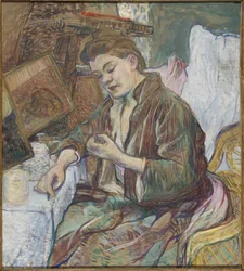 Madame Favre à sa toilette, 1891