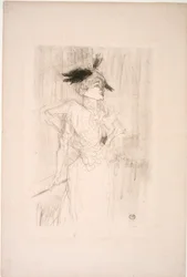 Mademoiselle Marcelle Lender, debout