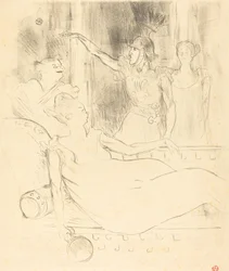 Mme. Simon-Girard, Brasseur et Guy dans "La belle Hélène"