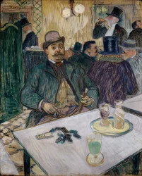 Monsieur Boileau dans un café. 1893