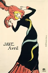 Affiche pour Jane Avril, 1899