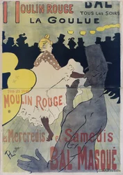 Affiche pour «Le Moulin Rouge», 1891