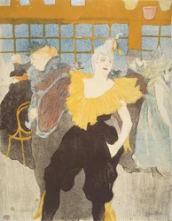 La Clownesse au Moulin Rouge