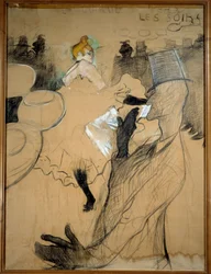 Le moulin rouge, la Goulue et Valentin le Désossé