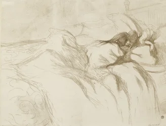 Femme allongée - Réveil