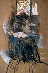 Femme à une fenêtre, 1889