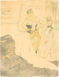 Femme en corset, 1896
