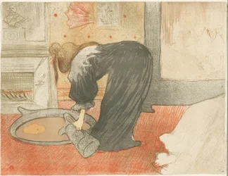 Femme avec une baignoire, planche quatre de Elles
