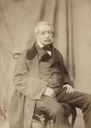 Brouillard, photographie par Henri de la Blanchère (1821-1880), 39 boulevard des Capucines Paris en 1839 (photo n/b)