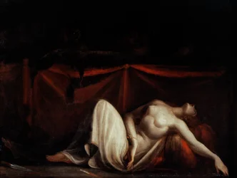 Femme assassinée et les Furies