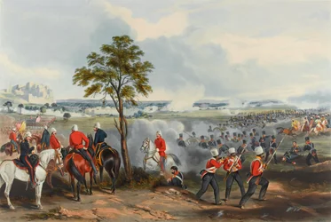 La bataille de Goojerat, 21 février 1849