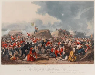 La bataille de Sobraon, 10 février 1846