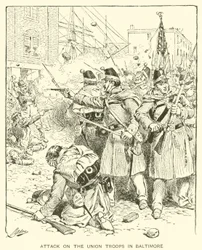 Attaque des troupes de l