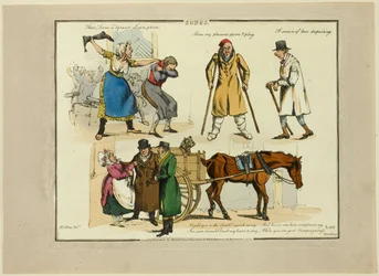 Plaque des illustrations aux chansons populaires