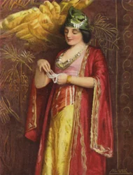 Femme de marchand, Damas