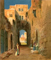 Une rue à Jérusalem
