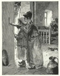 Statuts et lois sur le montant de la porte de la maison juive