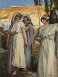 Femmes puisant de l