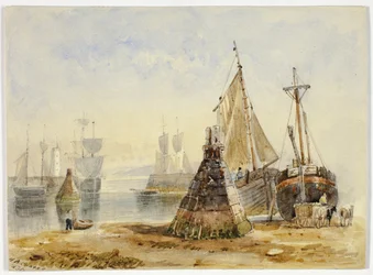 Navires dans le port