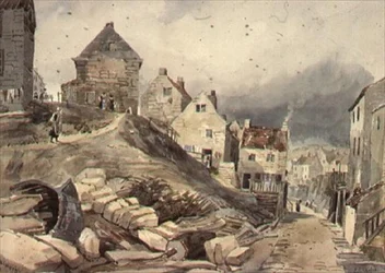Scène de rue, Robin Hoods Bay