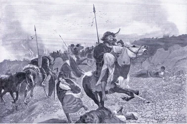 Un raid hun précoce 180 av. J.-C.
