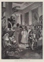 Le bal costumé des enfants à la Mansion House