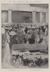 Le voyage du roi, scènes à Portsmouth