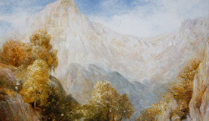 Dans les collines, vers 1850