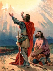 Christian, le pèlerin du titre, s