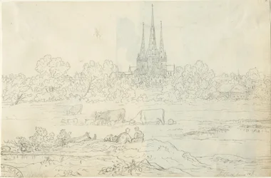 Cathédrale de Lichfield - Vue est
