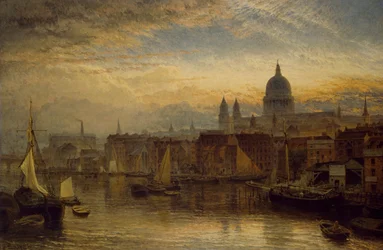 Saint-Paul depuis la Tamise