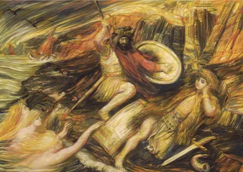 La mort de Siegfried