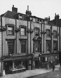 Maison Shaftesbury, rue Aldersgate, vers 1880