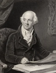 Sir Abraham Hume, 2e baronnet, gravé par J.Jenkins, de 