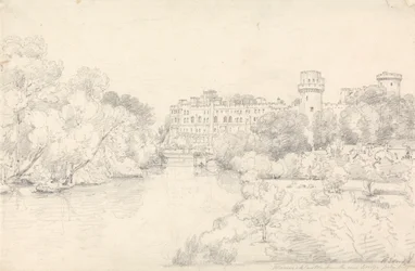 Château de Warwick depuis le nouveau pont
